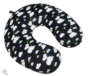 Peanuts SNOOPY & WOODSTOCK Head Neck Pillow Dream Travel Road Trip Plane Clouds
