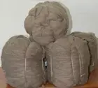 30 lbs Brown Merino WOOL ROVING BULK Natural Undyed Felting Spinning Chunky Yarn