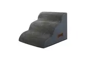 Pawz 3 Steps Pet Stairs Dog Ramp High Density Foam Non-Slip Ladder for Bed Sofa