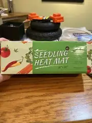 2 X Seedling Heat Mat 10" x 20" Warm Seed Starter Heating Pad
