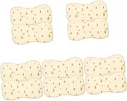 10 Pcs Bibs Burp Towels for Cloths Cotton Pads Convenient Saliva Shoulder