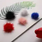 10PCS Nails Art Design Mini Pom Poms Mink Ball DIY Pompones Sewing Supp.qhUR D❤6