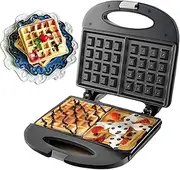 Mini Sandwich Maker,2-Slice Sandwich Press and Toaster,Portable Sandwich Toaster Cooking Plate,Mini Sandwich Maker for Kids,Ideal for Birthdays and Christmas,Breakfast,Camping