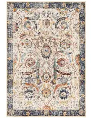 [Rug Culture] Evoke Peacock Ivory Transitional Rug