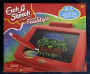 Etch A Sketch Freestyle Drawing Tablet with 2-in-1 Stylus Pen and Paintbrush
