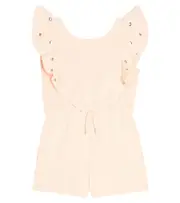 [Chloe Kids] Chloé Kids Cotton playsuit Y 14 pink