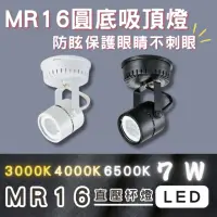 在飛比找momo購物網優惠-【彩渝】MR16 迷你爆亮款 LED吸頂燈 7W 燈泡可替換