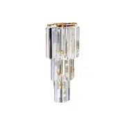 3-Layer Crystal Wall Sconce Elegant Wall Lamp for Modern Interiors