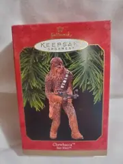 NEW 1999 Hallmark Keepsake Christmas Ornament Star Wars CHEWBACCA