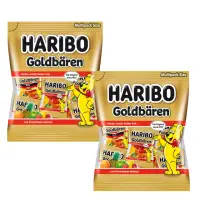 在飛比找momo購物網優惠-即期品【HARIBO 哈瑞寶】Q軟糖分享包250g兩入組