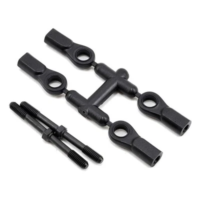 Kyosho 1/8 Offroad Buggy Inferno MP9 4x46mm Steering Rod Turnbuckle Set #IF332BK