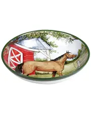 Certified International Clover Farm Serving Bowl
