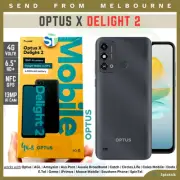 NEW Optus X Delight 2 4G VoLTE 6.5" HD 13MP AI Cam NFC GPS Android Mobile Phone