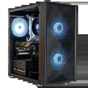CorePulse. Ready To Go Gaming PC (ROC-S04998) AMD R5-5600, GTX 1650 4GB, 16GB RAM, 1TB SSD, Win 11 Home, 3Y Warranty