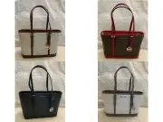 NWT Michael Kors Jet Set Travel Small Top Zip Shoulder Tote