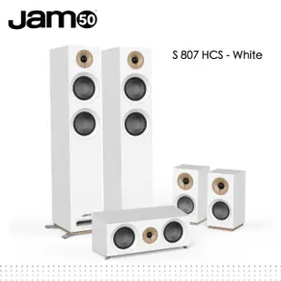 Jamo S807HCS 五聲道家庭劇院組-white