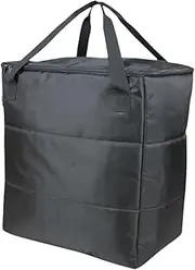 LeeQinersw Desktop PC Computer Case Bag, Carrying Case, Dustproof Oxford Cloth Black Protecter, CPU Dust Cover, Computer Host Dust Cover , 40cmx30cmx40cm