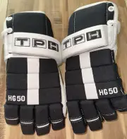 TPH HG50 Pro Roll Leather Palm Flex Thumb Goalkeeper Finger Gloves- New In Bag