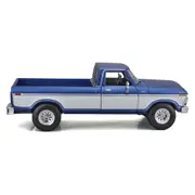Maisto Special Edition 1:18 Ford 1979 F150 Pick up Truck Blue/White Model Car 3+