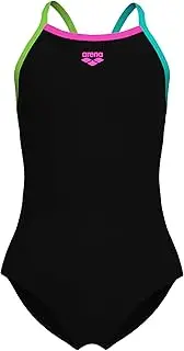[arena] Girls Feel Light Drop Back Solid Swimsuit