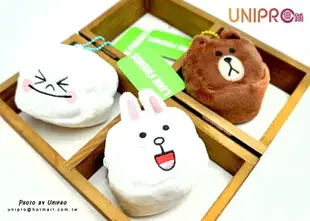 【UNIPRO】LINE 公仔 四方小零錢包 熊大 兔兔 饅頭人 玩偶 吊飾 LINE FRIENDS 授權