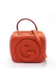 二奢 Pre-loved Gucci blondie top handle bag Handbag leather orange 2WAY