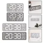 Multifunctional Electronic Wall Clock with Temperature and Humidity Display