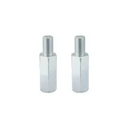 Sunlite Replacement Training Wheel Axle Extender Pair Silver