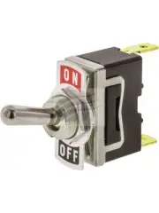 Britax Toggle Switch On/Off 12V 20Amp Spst with On/Off Tab 2 Blade Ter (SW5029)