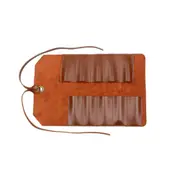 Leather Small Tool Roll Multi Function Bicycle Mechanic Repair Tool Kit Bag