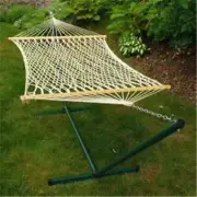 Algoma 4901C Single Cotton Rope Hammock- Imported