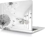 Laptop Cover Case Compatible with MacBook Pro 14 inch Model M1 A2442/A2779 M2 Pro/Max Chip Released in 2021/2023 with Retina Display Touch ID, 3D Painted Protective Hard Shell Case, Dandelion