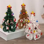Wooden Christmas Tree Exquisite Christmas Gift Xmas Display Props Shop Decoratio