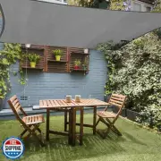 Colegence 16'x20' Rectangle Sun Shade Sail, Outdoor Patio Sunshade Canopy Per
