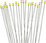 20Pcs Pre-Soldered Micro Litz Wired Leads Warm White SMD Led 0603 New T0603WM