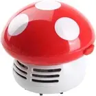 HONBAY Mini Cute Table Dust Vaccum Cleaner Mushroom Shaped New Portable Corner D