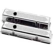BILLET SPECIALTIES Polished SBC Short V/C Ball Milled