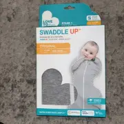 LOVE TO DREAM Swaddle UP Baby Sleep Sack Sz Small 8-13 lbs. TOG 1.0 Gray New