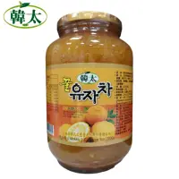 在飛比找momo購物網優惠-【韓太】蜂蜜風味柚子茶2KGx1罐(本島免運費)