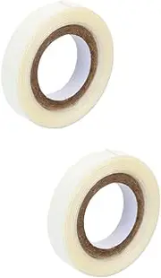 2 Rolls Wig Film Clear Hair Bands Turbans for Women Lace Hair Extension Wig Tape Ladies Wigs Hat Wigs for Women Hair Extensions Tape Women Wig Tape Transparent Tape White Paper