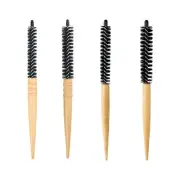 Round Hair Brush Beard Brush Teasing Brush Salon Roller Comb Small Round Comb