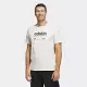 ADIDAS M LOUNGE TEE 男短袖上衣-白-HR3002 3XL 白色