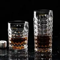 在飛比找樂天市場購物網優惠-捷克BOHEMIA進口水晶杯玻璃杯創意刻花威士忌洋酒杯果汁杯
