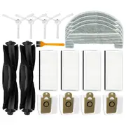 For T10 Robot Vacuum Cleaner Main Side Brush Hepa Filter Mop Cloth Dust Bags Replacement Parts