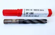 3/8" X 1-1/2" LOC X 3-1/4" OAL Cobalt Square Roughing End Mill 4 Flute RH TiAlN