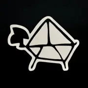 DIAMOND TURT Sticker | HODLories | Australian designed crypto stickers