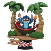 Beast Kingdom D Stage Lilo And Stitch: Stitch Hammock Statue