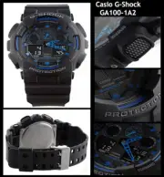 Casio G-Shock GA100-1A2DR Analog-Digital Wrist Watch