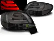 Par de luces traseras for Peugeot 206 de 1998->Smoke LED BAR Freeshipping LDPE22