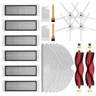 For XiaoMi Roborock S5 Max S6 Max S6 Pure S6 MaxV Replacement Brushes Filter Mop